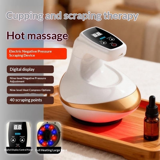 All-in-one Home Meridian And Fascia Brush & Cupping Set