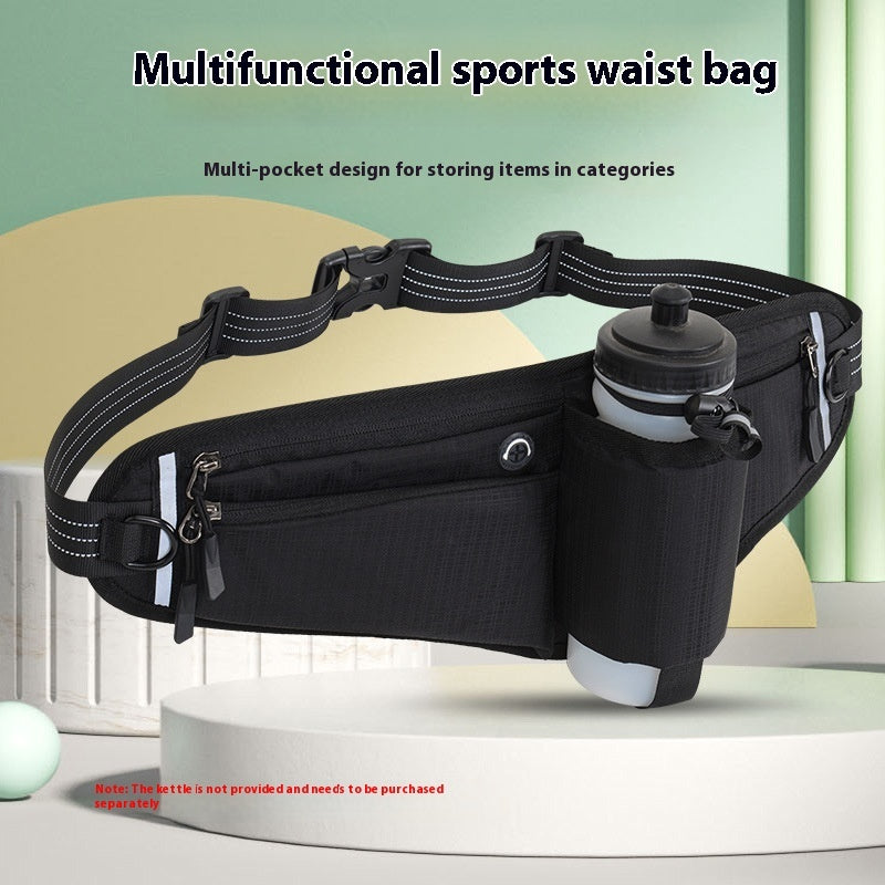Multifunctional Nylon Close-fitting Workout Waterproof Outdoor Exercise Running Belt Bag