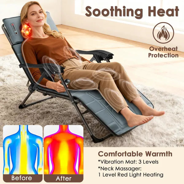 Full Body Massage Mat with Heat & Shiatsu