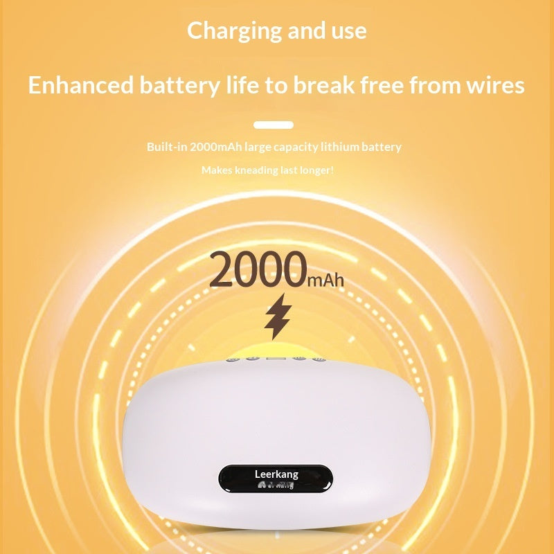 Fully Automatic Abdominal Massage Device With Bian Stones