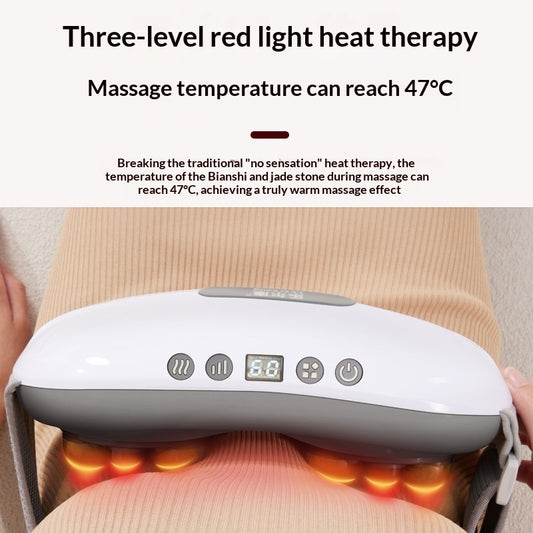 Fully Automatic Abdominal Massage Device With Bian Stones