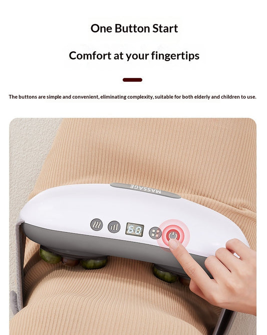 Fully Automatic Abdominal Massage Device With Bian Stones