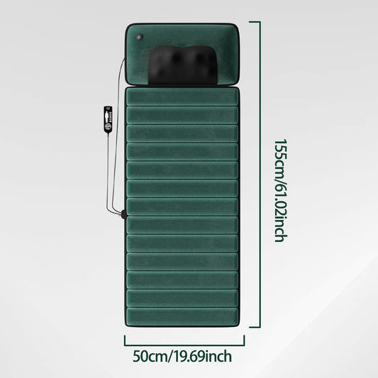 Foldable  Portable Neck Massage Pillow Heat Therapy Multi-Mode Remote Control, Shoulder  Neck Relaxation Device Multifunctional Massager Cervical Pillow For Sleep Nec