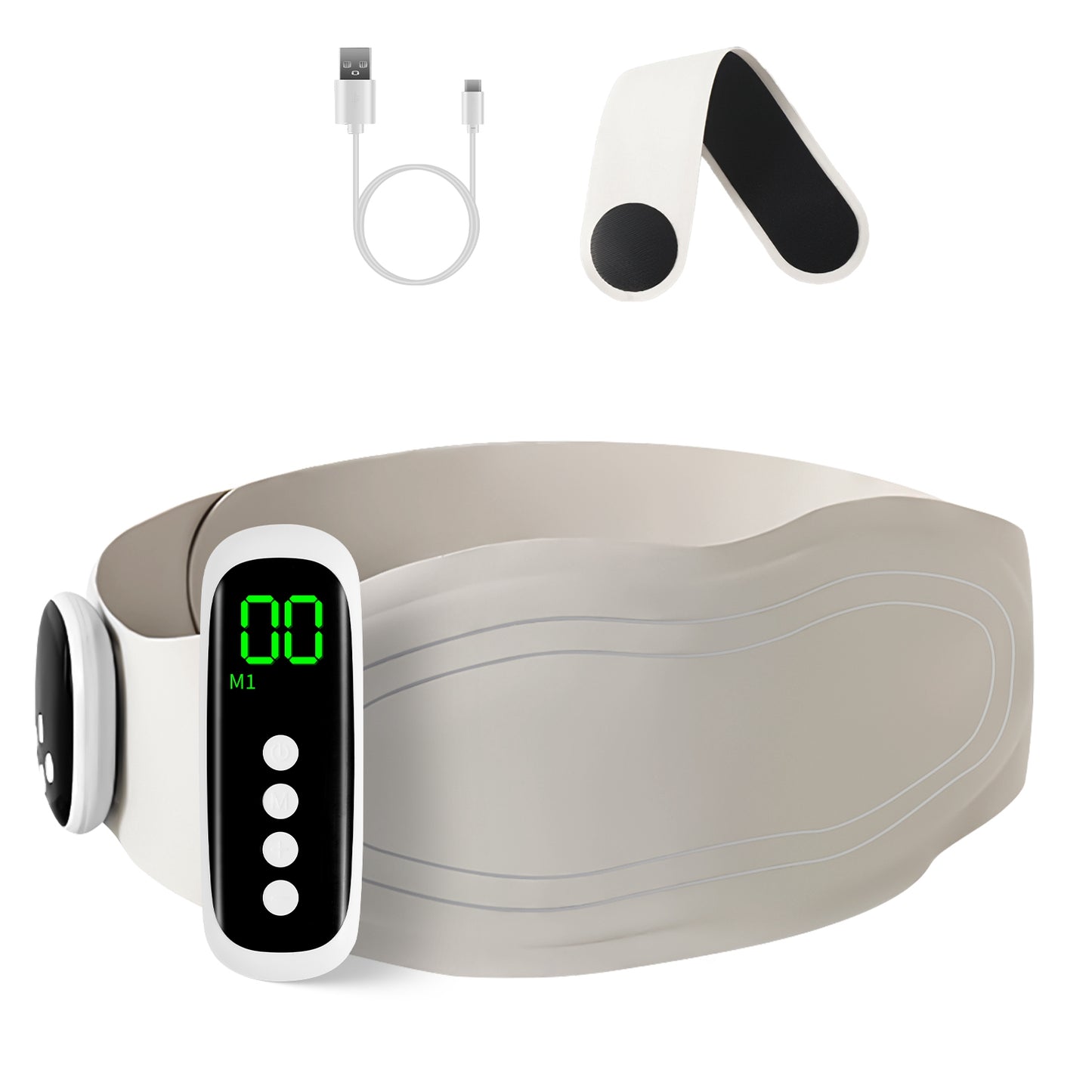 Cordless Heating & Massage Belt – Smart Portable Pad for Back & Waist Comfort