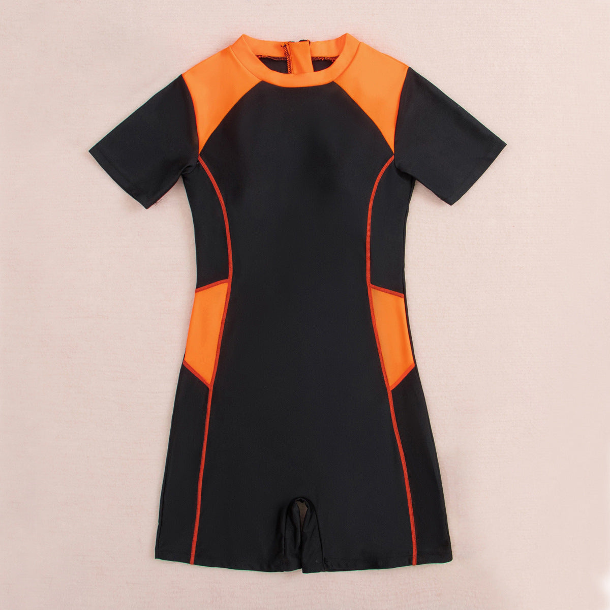 Women's Color Matching Surfing Suit Diving Suit Swimsuit