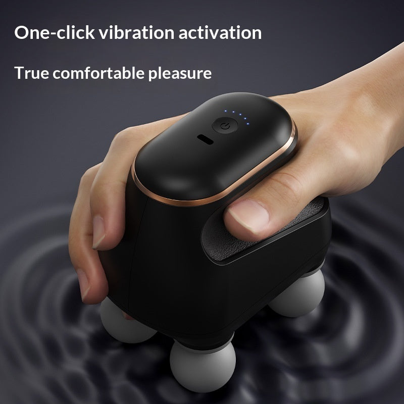 Household Mini Portable Muscle-relaxing Massage Gun With Rechargeable Battery