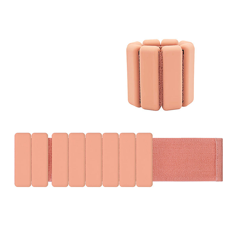 Same Color Velcro Square Weight-bearing Bracelet Adjustable